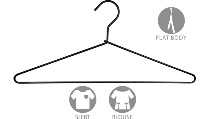 Black Metal Hanger – for Clothes