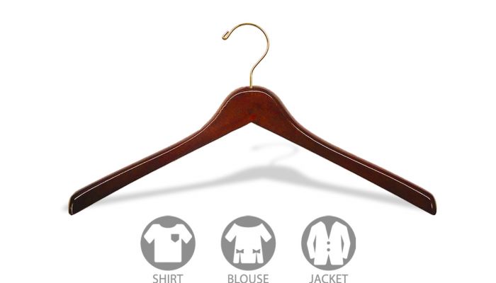 Extra Large Wooden Shirt Hangers