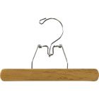 9" Natural Wood Clamp Bottom Hanger