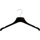 17" Black Acrylic Hanger w/ Notches