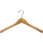 15.5" Natural Alder Top Hanger W/ Notches