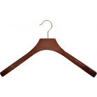 18" Walnut Wood Top Hanger