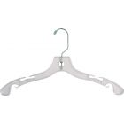 5pk Kids' Flocked Hangers White - Brightroom™