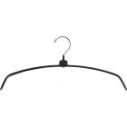 16" Rubber Coated Black Metal Top Hanger