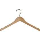15.5" Tung Oil Wood Top Hanger W/ Notches