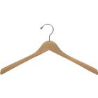 17" Natural Wood Top Hanger