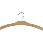 17" Natural Wood Top Hanger