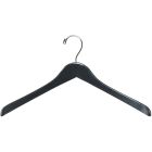 17" Matte Black Wood Top Hanger