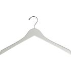 17" White Wood Top Hanger