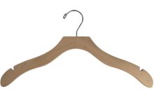 17" Unfinished Wood Top Hanger W/ Notches