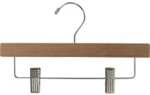 11" Unfinished Wood Bottom Hanger W/ Clips