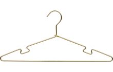 17" Gold Metal Top Hanger W/ Notches