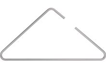 16" Matte Nickel Metal Top Hanger