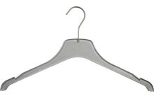 17" Clear Acrylic Hanger w/ Notches