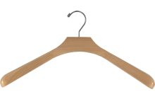 18" Natural Wood Top Hanger