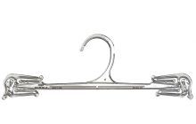 10" Clear Plastic Bra / Panty Hanger