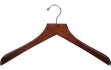 18" Walnut Wood Top Hanger