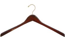 17" Walnut Wood Top Hanger