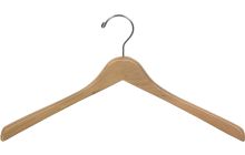 17" Natural Wood Top Hanger