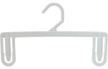 11" White Plastic Bottom Hanger