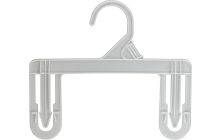 8" White Plastic Bottom Hanger