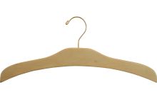 16" Natural Wood Top Hanger