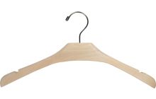 16" Unfinished Wood Top Hanger W/ Notches
