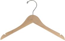14" Unfinished Wood Top Hanger W/ Notches
