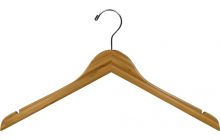 17" Bamboo Top Hanger W/ Notches