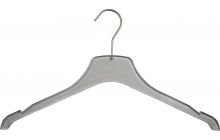 17" Clear Acrylic Hanger w/ Notches