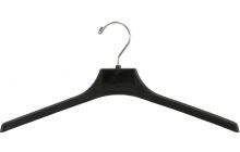 15" Black Plastic Top Hanger