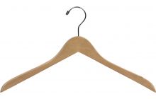 17" Natural Wood Top Hanger