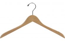 17" Natural Wood Top Hanger