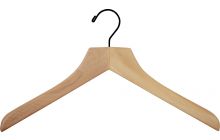 16" Matte Natural Wood Top Hanger