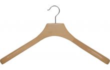 18" Natural Wood Top Hanger