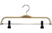 14" Natural Laminate Bottom Hanger W/ Deluxe Clips