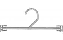 10" Clear Plastic Bra / Panty Hanger