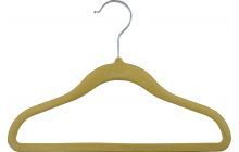 11 5/8" Kids Camel Velvet Suit Hanger