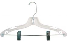 Unbreakable Clear Plastic Clothes Hangers Subastral