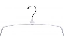 16" Rubber Coated White Metal Top Hanger