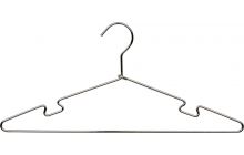 Debao Wire Hangers 100 Pack, Metal Wire Clothes Hanger Bulk for