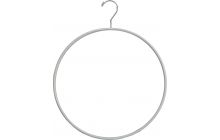14" Vinyl Coated White Metal Bikini Hanger