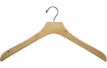 18" Natural Wood Top Hanger