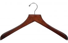 18" Walnut Wood Top Hanger