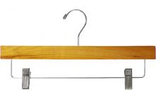 14" Honey Alder Bottom Hanger W/ Clips