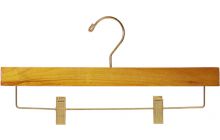 14" Honey Alder Bottom Hanger W/ Clips