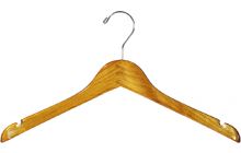 15.5" Honey Alder Top Hanger W/ Notches