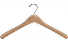 15" Natural Wood Top Hanger