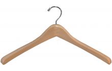 15.5" Natural Wood Top Hanger