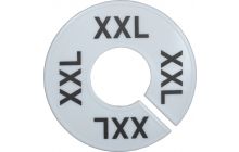 White Round Size Divider - XXL